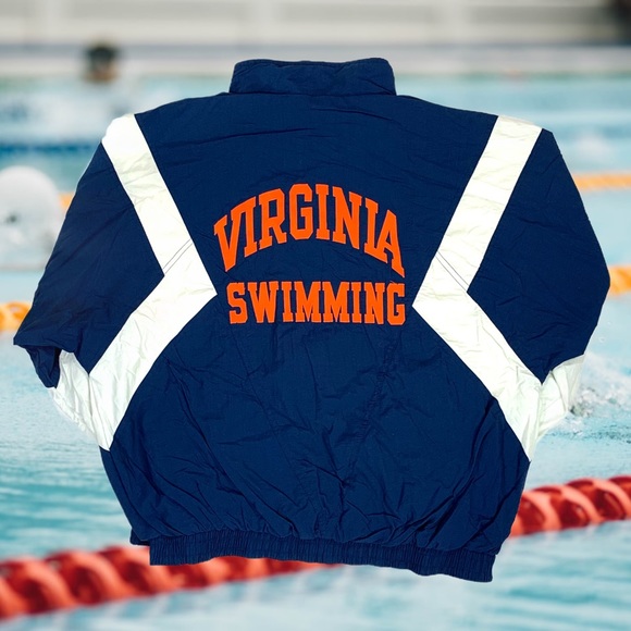 90's REEBOK VIRGINIA Windbreaker - Picture 3 of 4